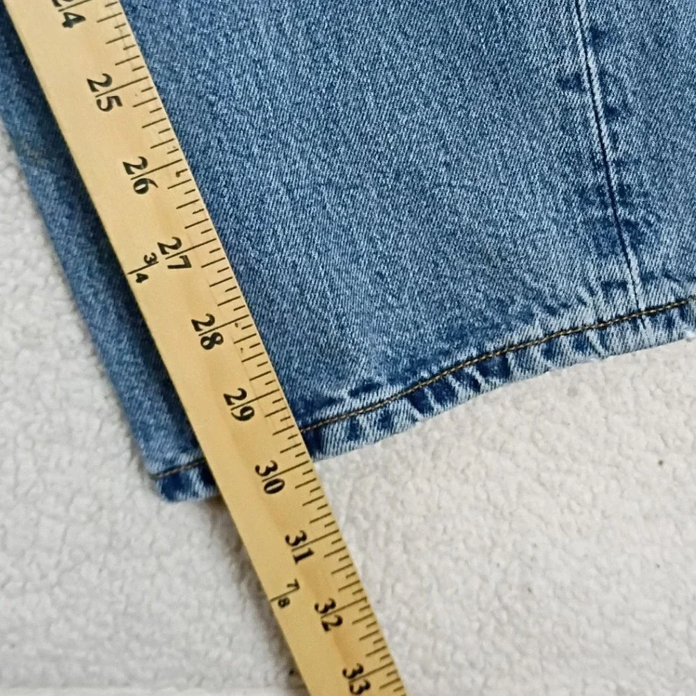 Levi's 501 Original Fit Jeans Men 32x30 Light Wash Denim Vintage Straight Leg